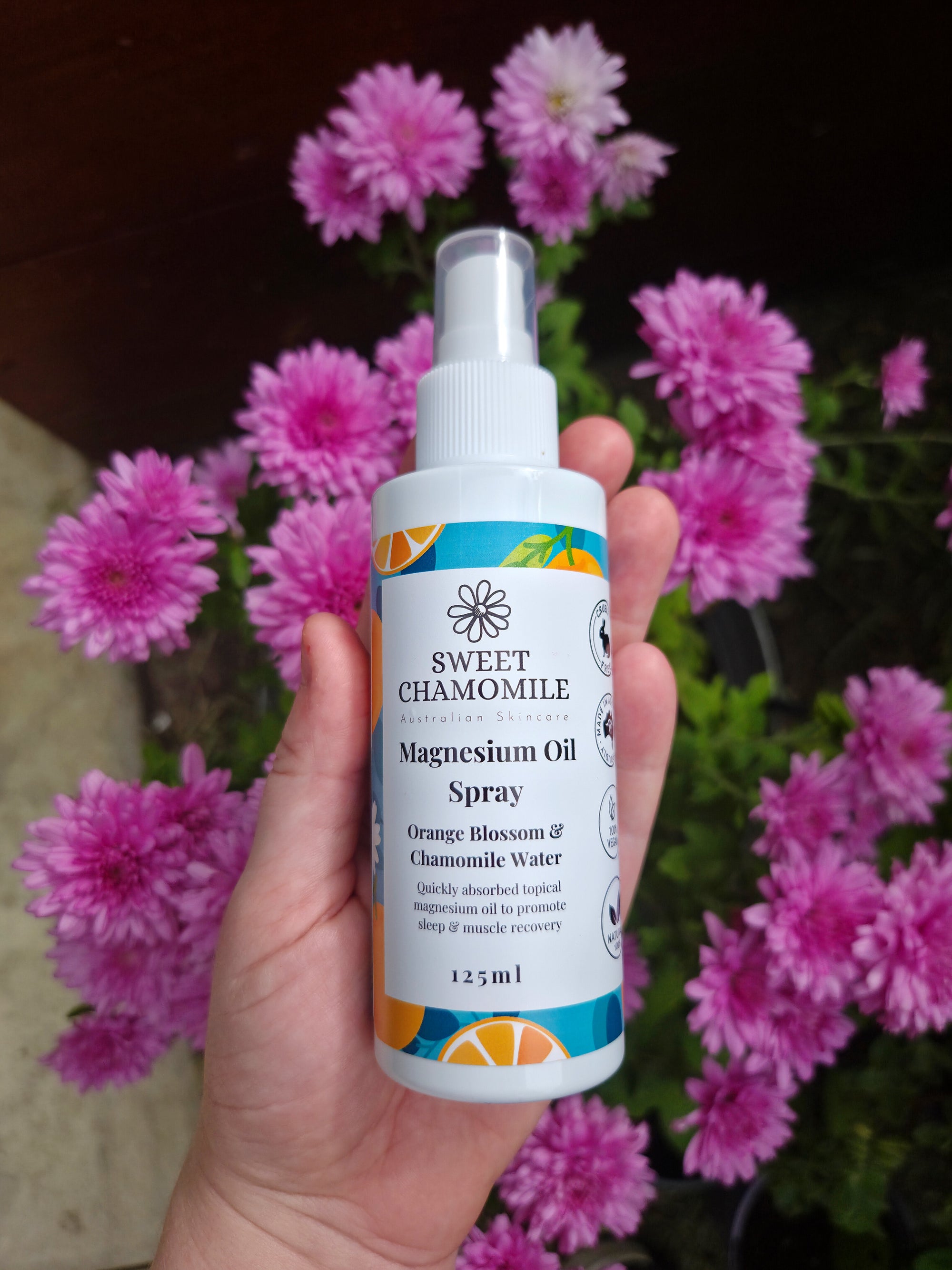 Magnesium Spray Orange Blossom & Chamomile