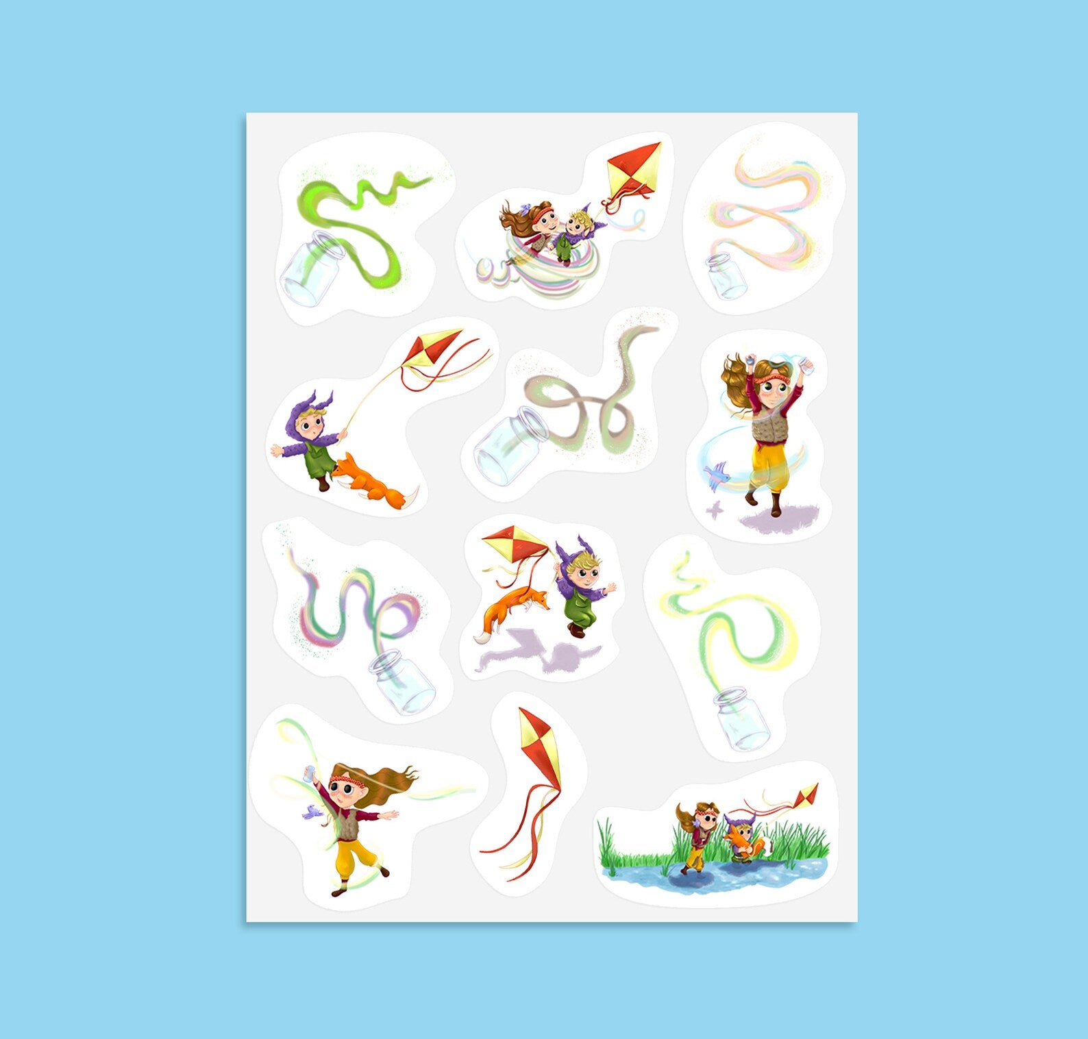 The Windcatcher Sticker Sheet